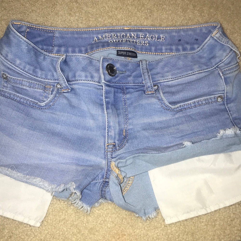 American eagle shirt shorts
